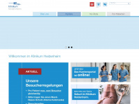 kliniken-heidenheim.de Webseite Vorschau