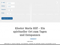 kloster-maria-hilf-buehl.de Webseite Vorschau