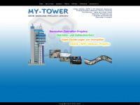 my-tower.de Webseite Vorschau