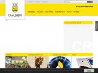 kulturwochenende-crailsheim.de Webseite Vorschau