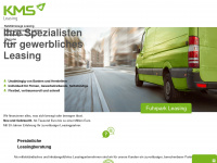 kms-leasing.de Webseite Vorschau