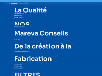 mareva.fr Webseite Vorschau