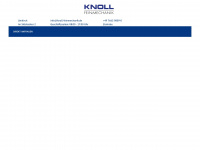 knoll-feinmechanik.de Webseite Vorschau