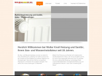 knollhaustechnik.de Webseite Vorschau