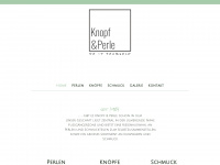knopf-perle.de Webseite Vorschau