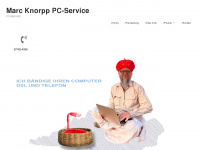 knorpp.net Webseite Vorschau