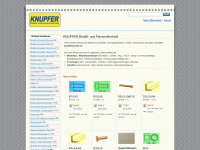 knupfer.info Webseite Vorschau
