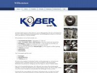 kober-gmbh.de Webseite Vorschau