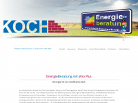 koch-bautechnik.de Webseite Vorschau