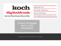 koch-werbetechnik.de Webseite Vorschau