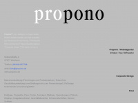 propono.de Webseite Vorschau