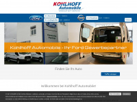 kohlhoff.de Webseite Vorschau
