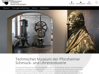 technisches-museum.de Webseite Vorschau