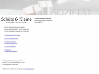 schuetz-kleine.de Webseite Vorschau