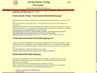 konkordanterverlag.de Webseite Vorschau
