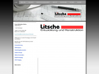 konstruktionsbuero-litsche.de Webseite Vorschau