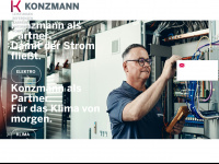 konzmann.de Webseite Vorschau