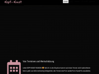 kopf-kunst.de Webseite Vorschau