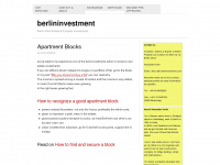 berlininvestment.com Webseite Vorschau