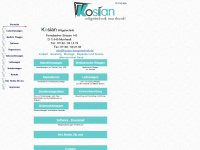 kosian-waegetechnik.de Webseite Vorschau