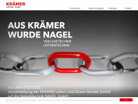 kraemer-leitern-zaeune.de Webseite Vorschau