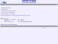 krauss-schweisstechnik.de Webseite Vorschau