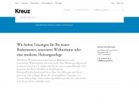 kreuz-gmbh.de Webseite Vorschau
