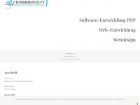 dobbratz-it.de Webseite Vorschau