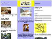 krone-fornsbach.de Webseite Vorschau