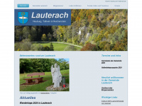 gemeinde-lauterach.de Webseite Vorschau