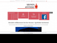 kronenapotheke-online.de Webseite Vorschau
