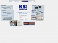 ks-sensortechnik.de Webseite Vorschau
