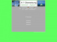 kt-uebersetzung.de Webseite Vorschau