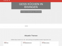 kuechen-gess.de Webseite Vorschau