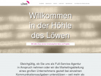 loewe-werbeagentur.com Webseite Vorschau
