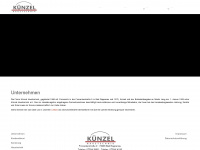 kuenzel-haustechnik.de Webseite Vorschau