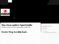 kuenzler-athletics.de Webseite Vorschau