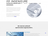 ar-ingenieure.com Webseite Vorschau