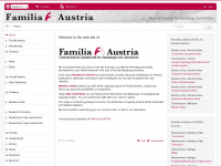 familia-austria.at Webseite Vorschau