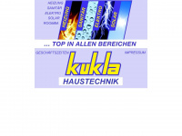 kukla-haustechnik.de Webseite Vorschau