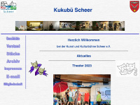 kukubue.de Webseite Vorschau