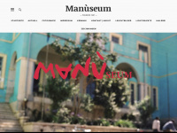 manuseum.ch Webseite Vorschau