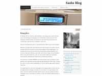 sashs-blog.de Webseite Vorschau