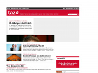 taz.de Webseite Vorschau