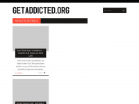 getaddicted.org Webseite Vorschau