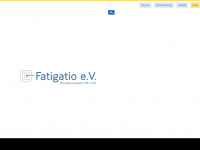 fatigatio.de Webseite Vorschau
