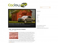 carjoy.ch Webseite Vorschau