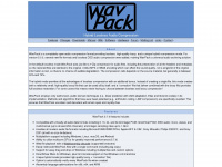 wavpack.com Webseite Vorschau