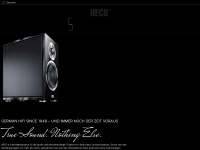 heco-audio.de Webseite Vorschau