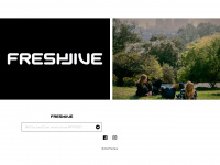 freshjive.com Webseite Vorschau